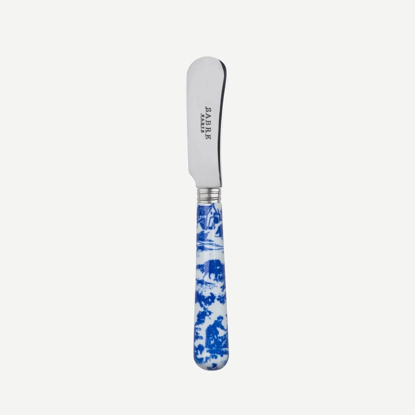 Load image into Gallery viewer, Toile de jouy Butter Spreader | Blue
