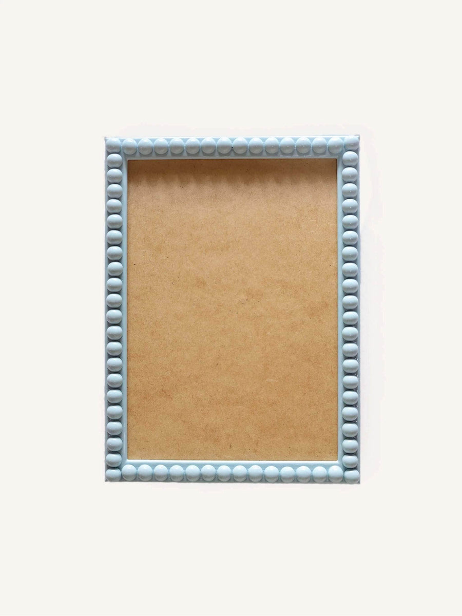 Powder Blue Bobbin Picture Frame