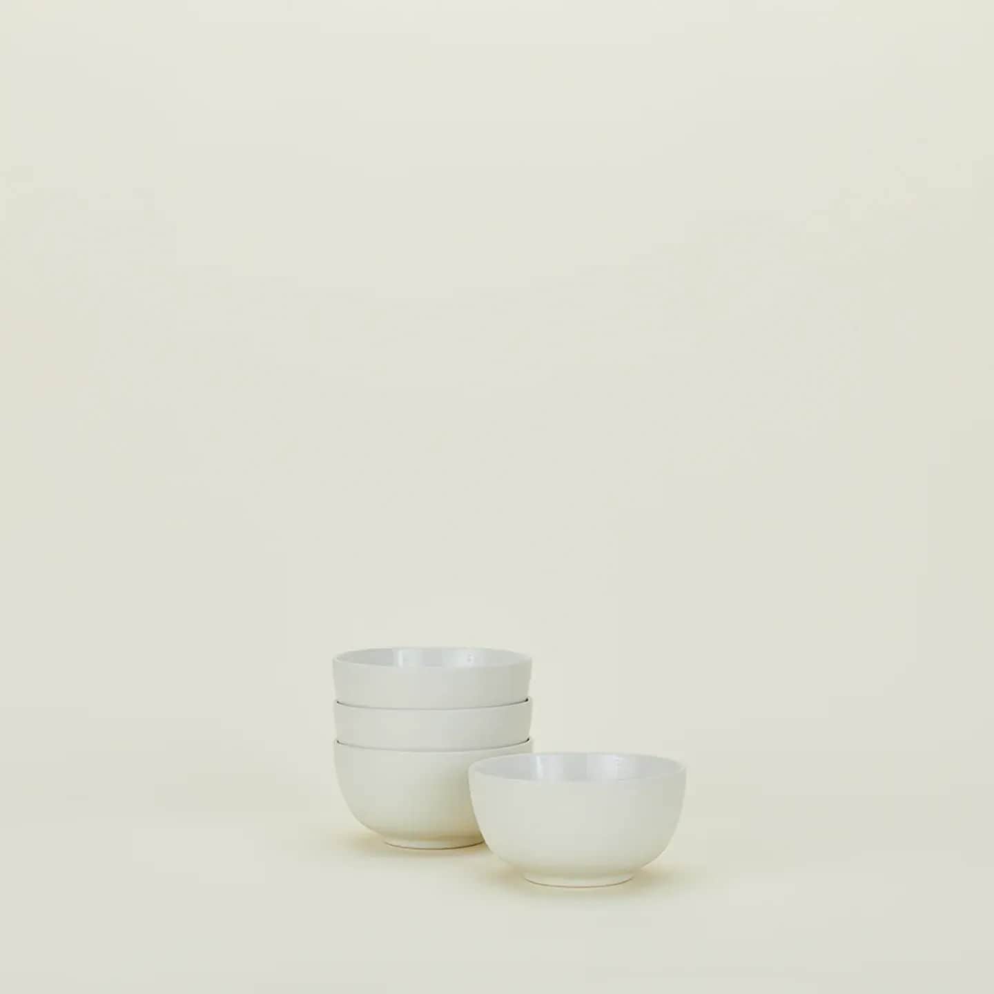 Essential Large Bowl - Set Of 4, Bone