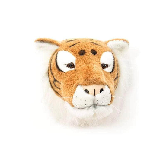 Felix the Tiger Wall Mounted Plush Head