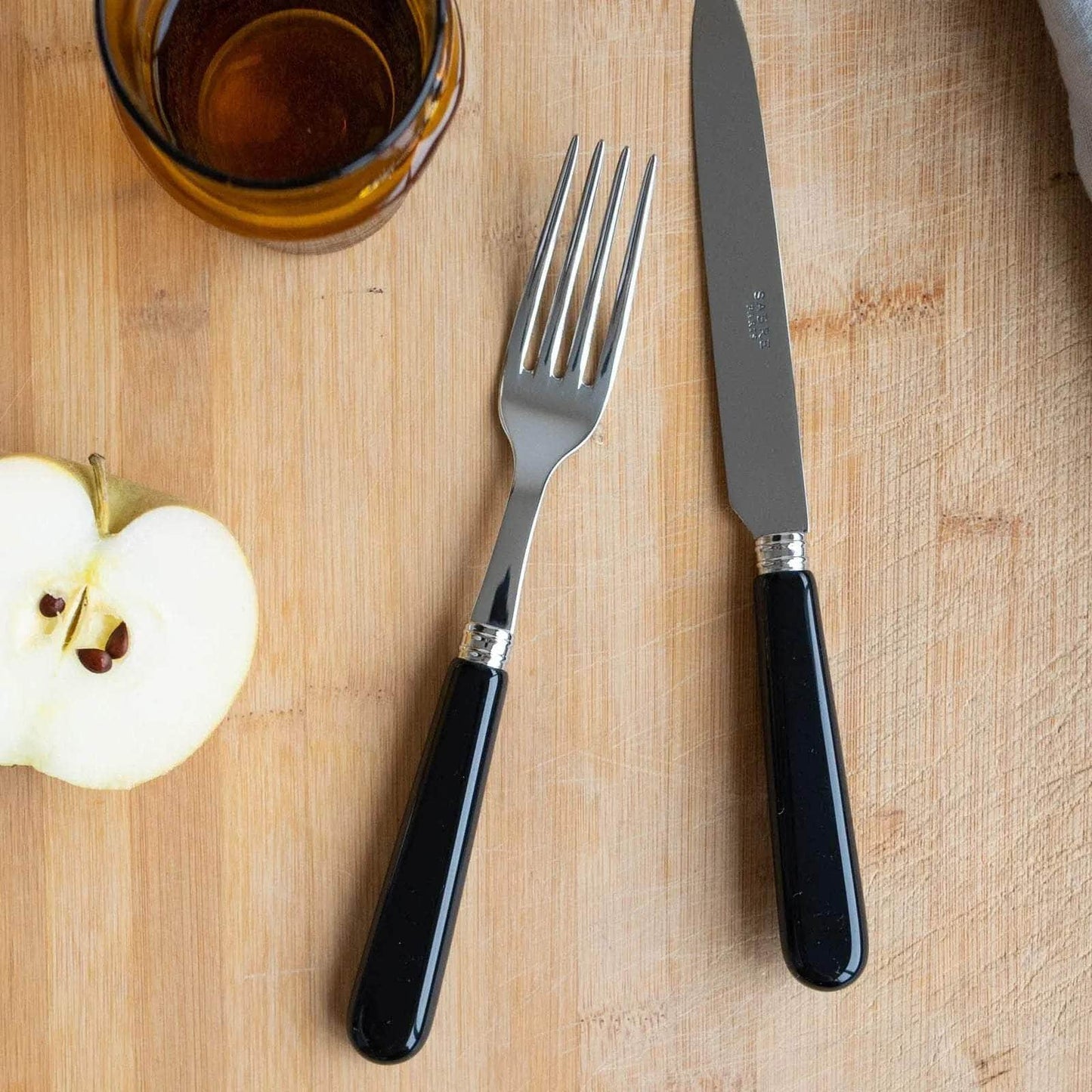 Pop unis 24Pc Cutlery Set | Black