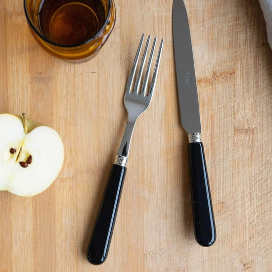 Pop unis 24Pc Cutlery Set | Black