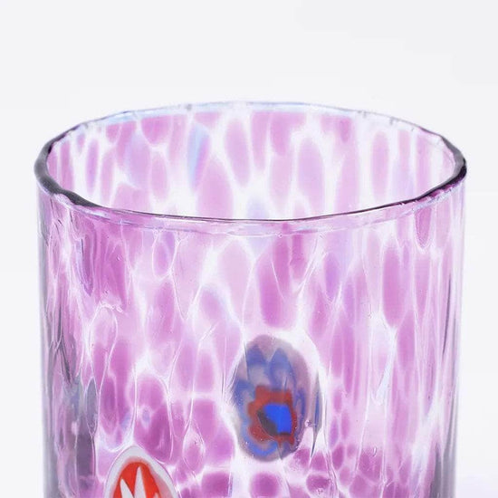 Straight Murano Tumbler | Amethyst