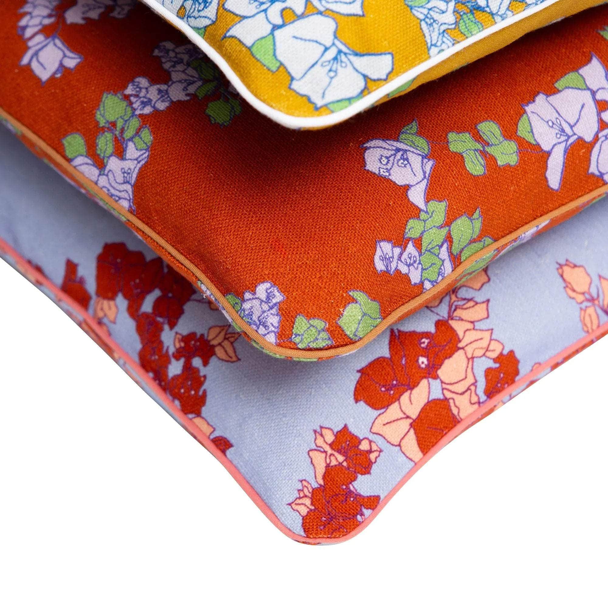 Najjar |  Steel Blue Large Cushion