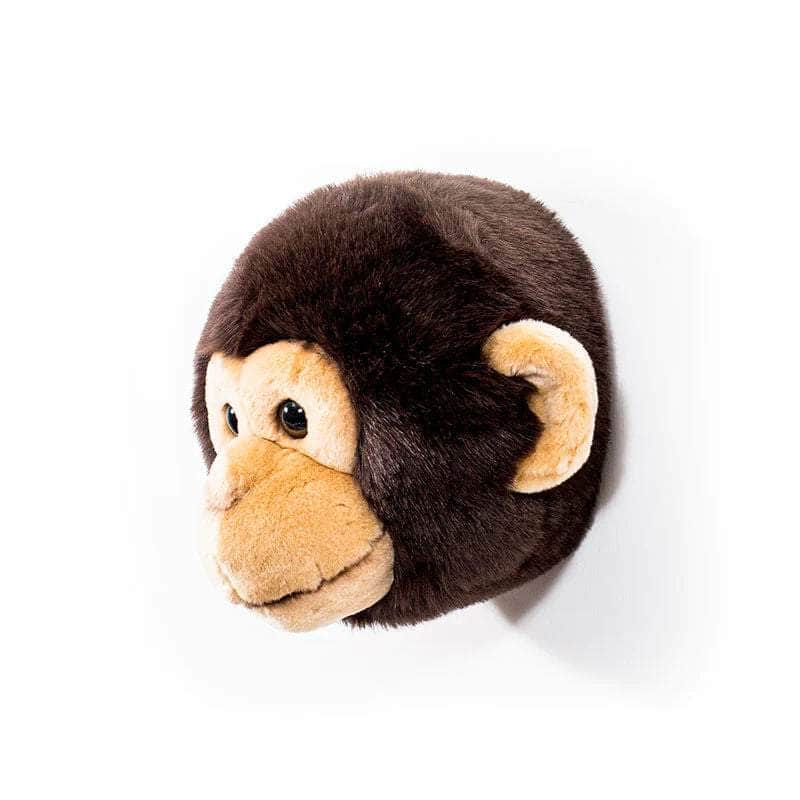 Joe the Monkey Wall Mounted Plush Head