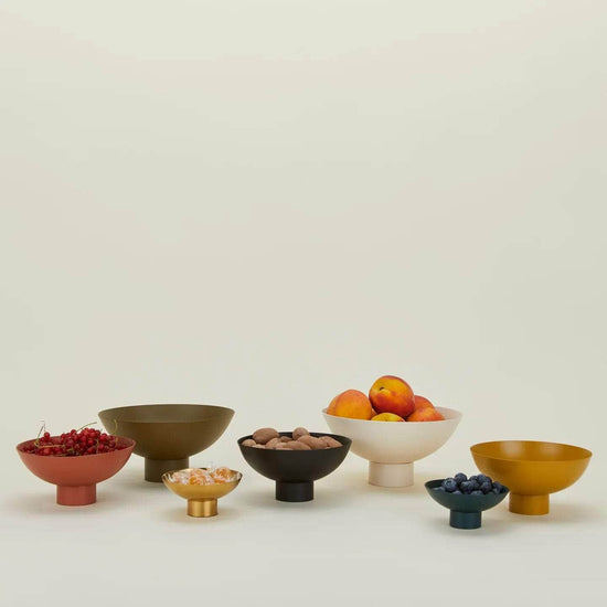 Essential Footed Bowl - Olive