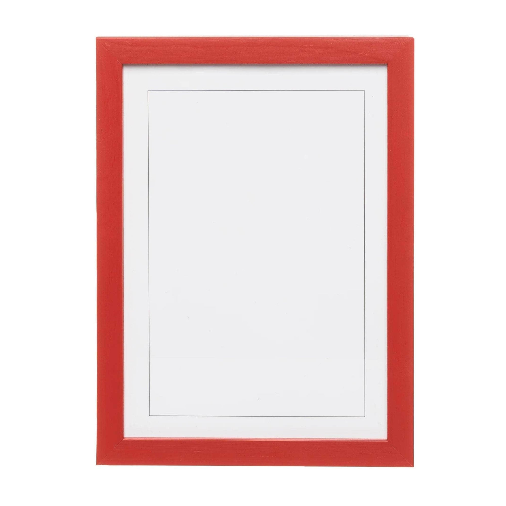 Venetian Red Solid Wood Frame