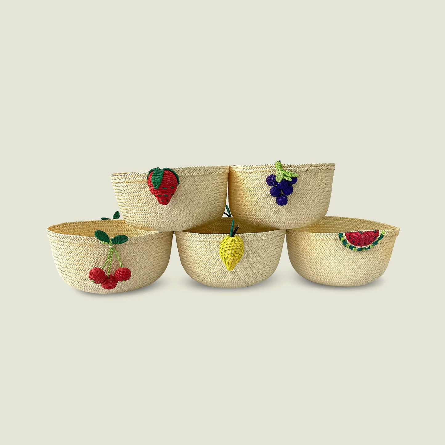 Palmito Fruity Woven Bowl