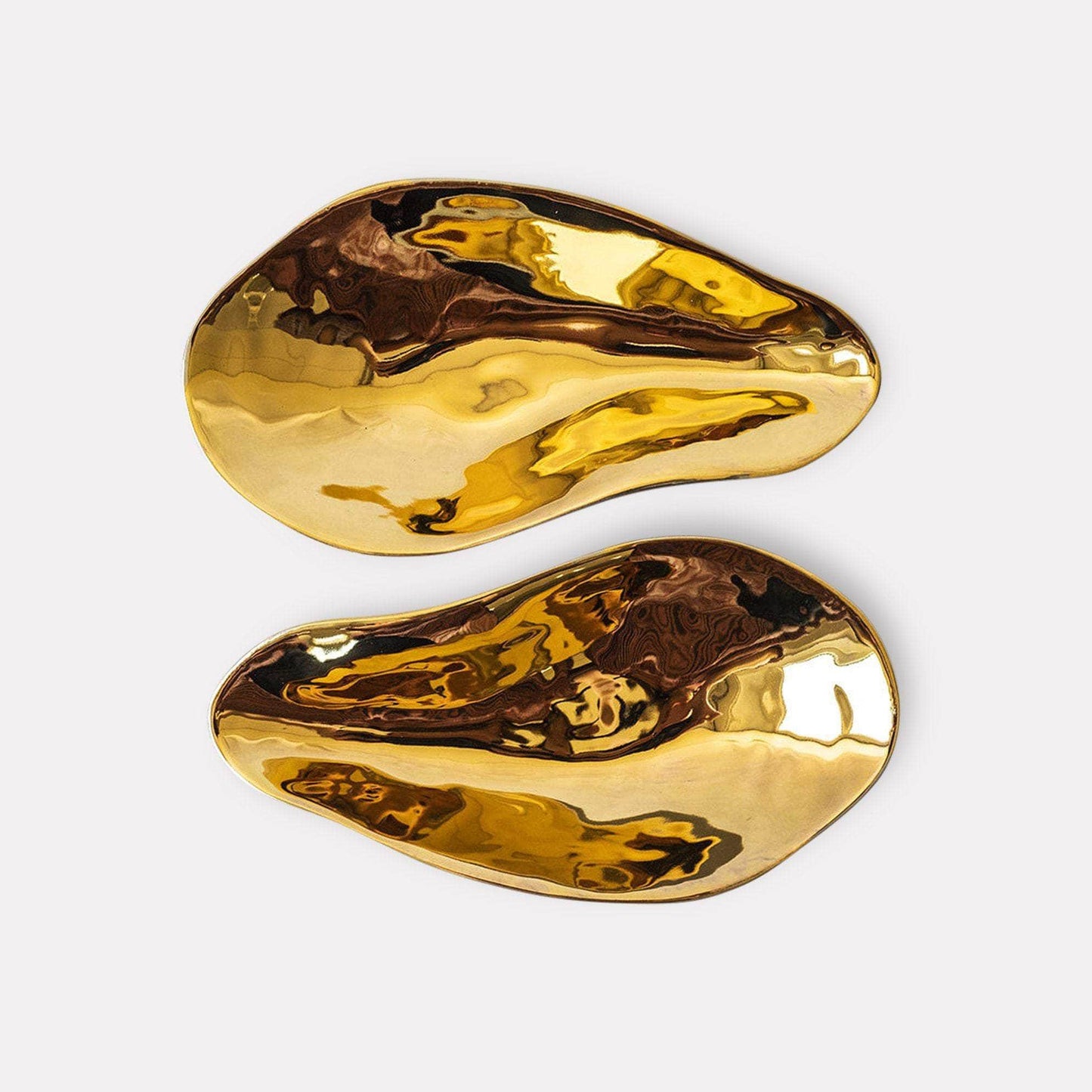 Set of Two Side Bowls / Gold / Indulge nº3