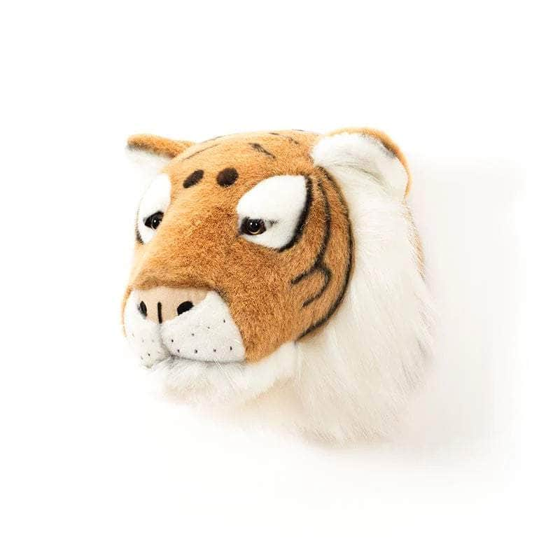 Felix the Tiger Wall Mounted Plush Head