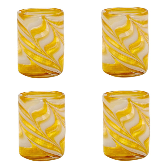 Bellotto Tumbler in Tabacco, Set of Four