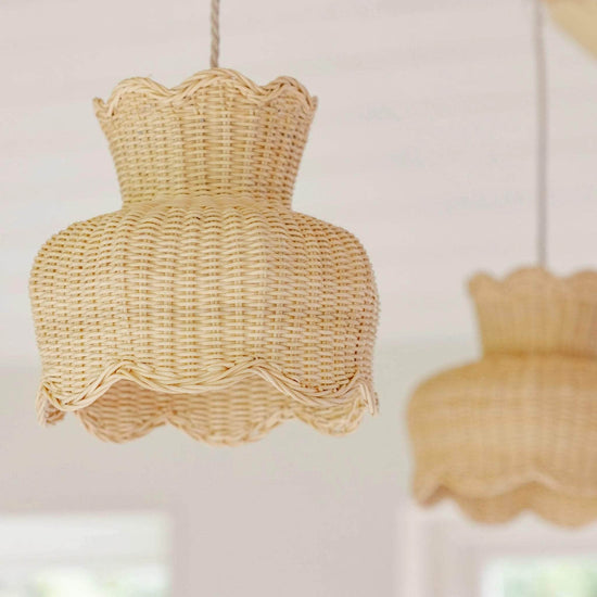 Load image into Gallery viewer, Anar Rattan Lampshade (Medium)
