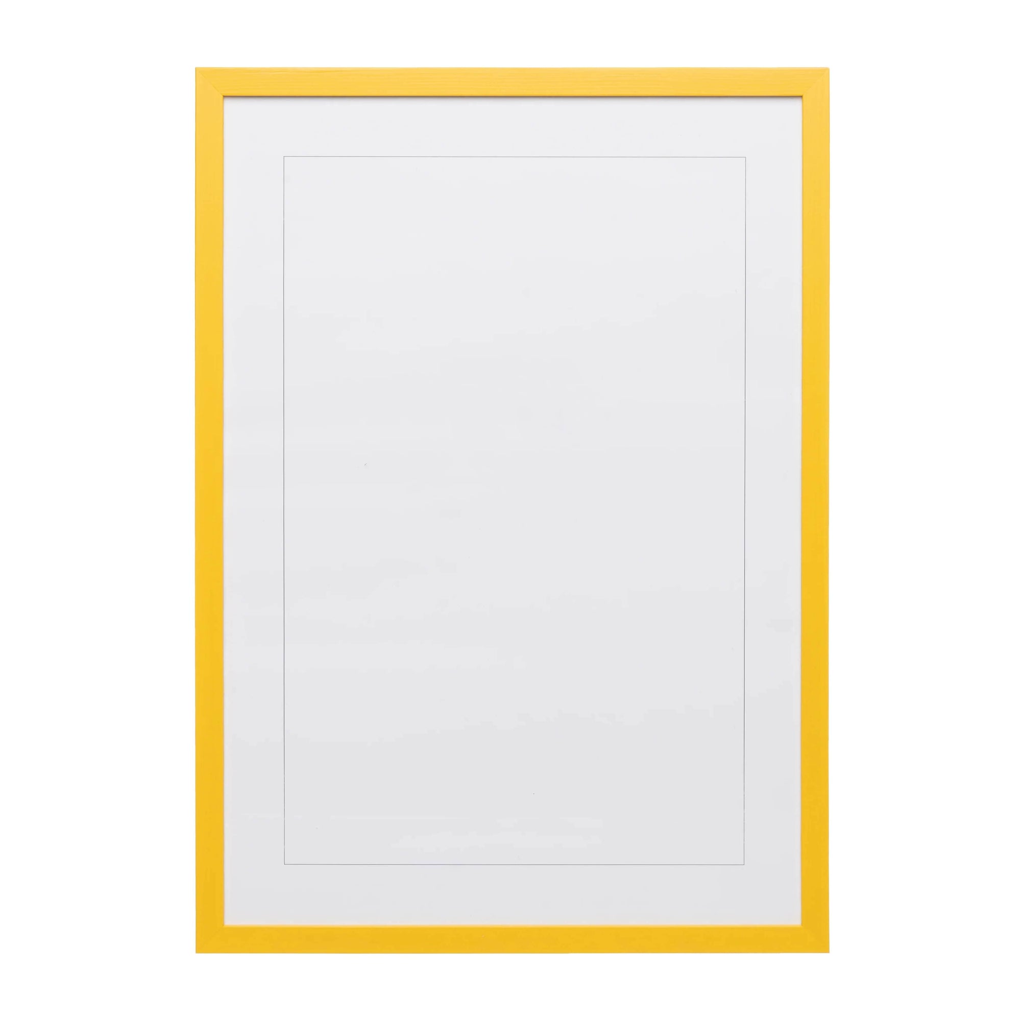 Naples Yellow Solid Wood Frame