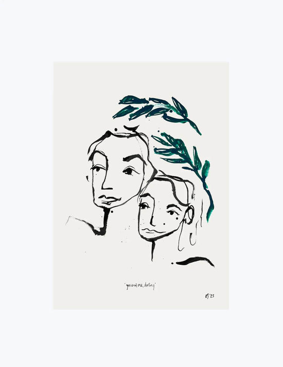 You And Me, Darling | Wall Art Print