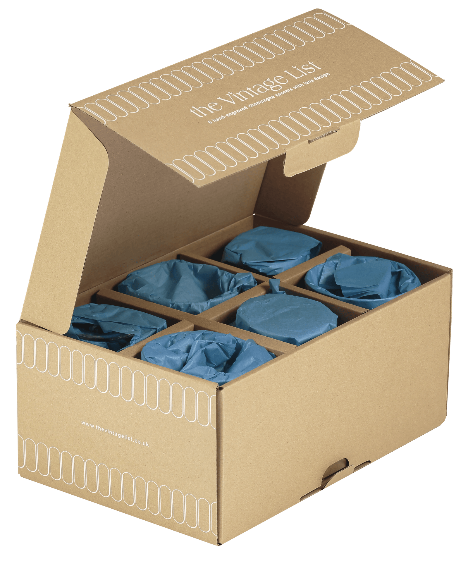 Crystal Tumblers with Lens Design