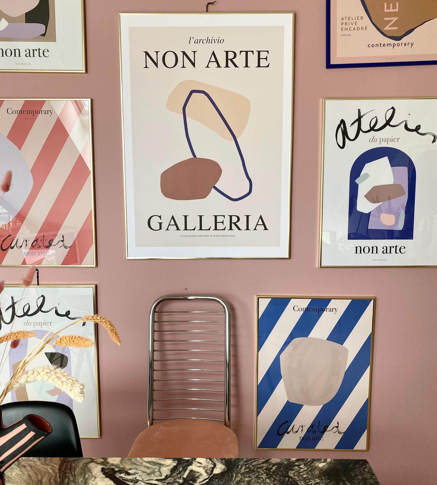 Non Arte "Galleria" Poster Print