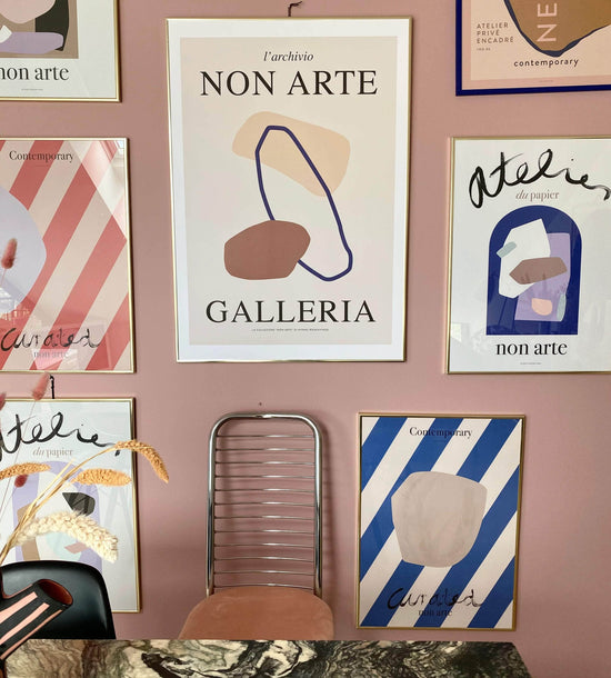 Non Arte "Galleria" Poster Print