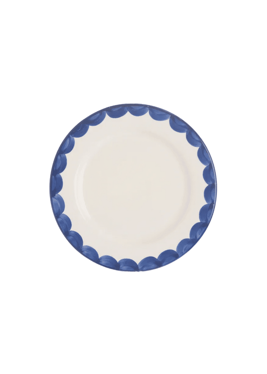 Blue Scallop Side Plate
