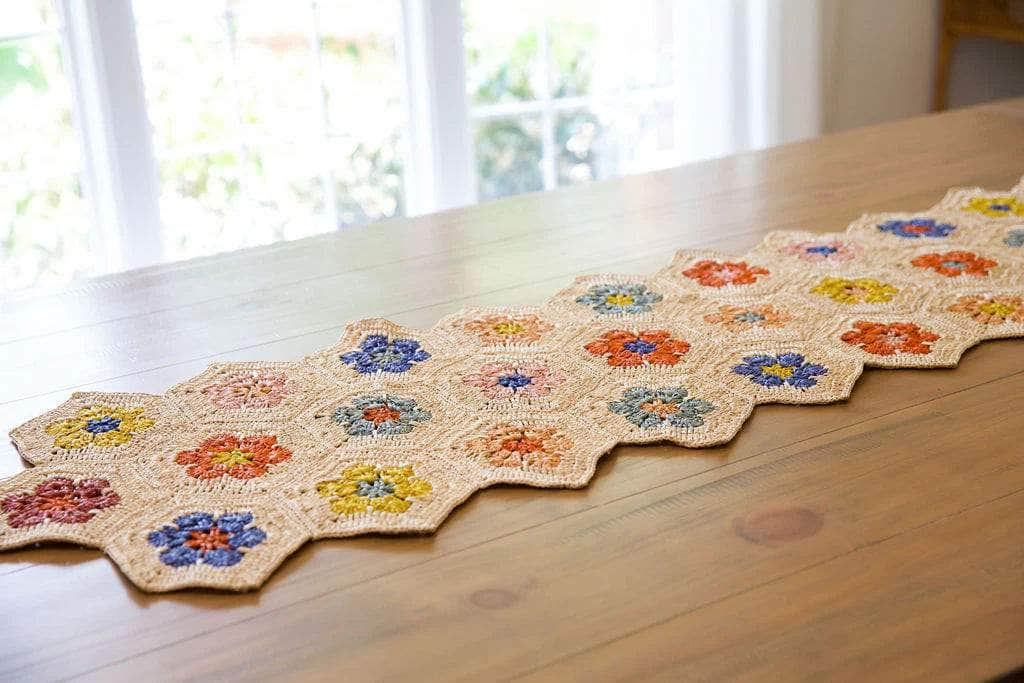 Flower Table Runner