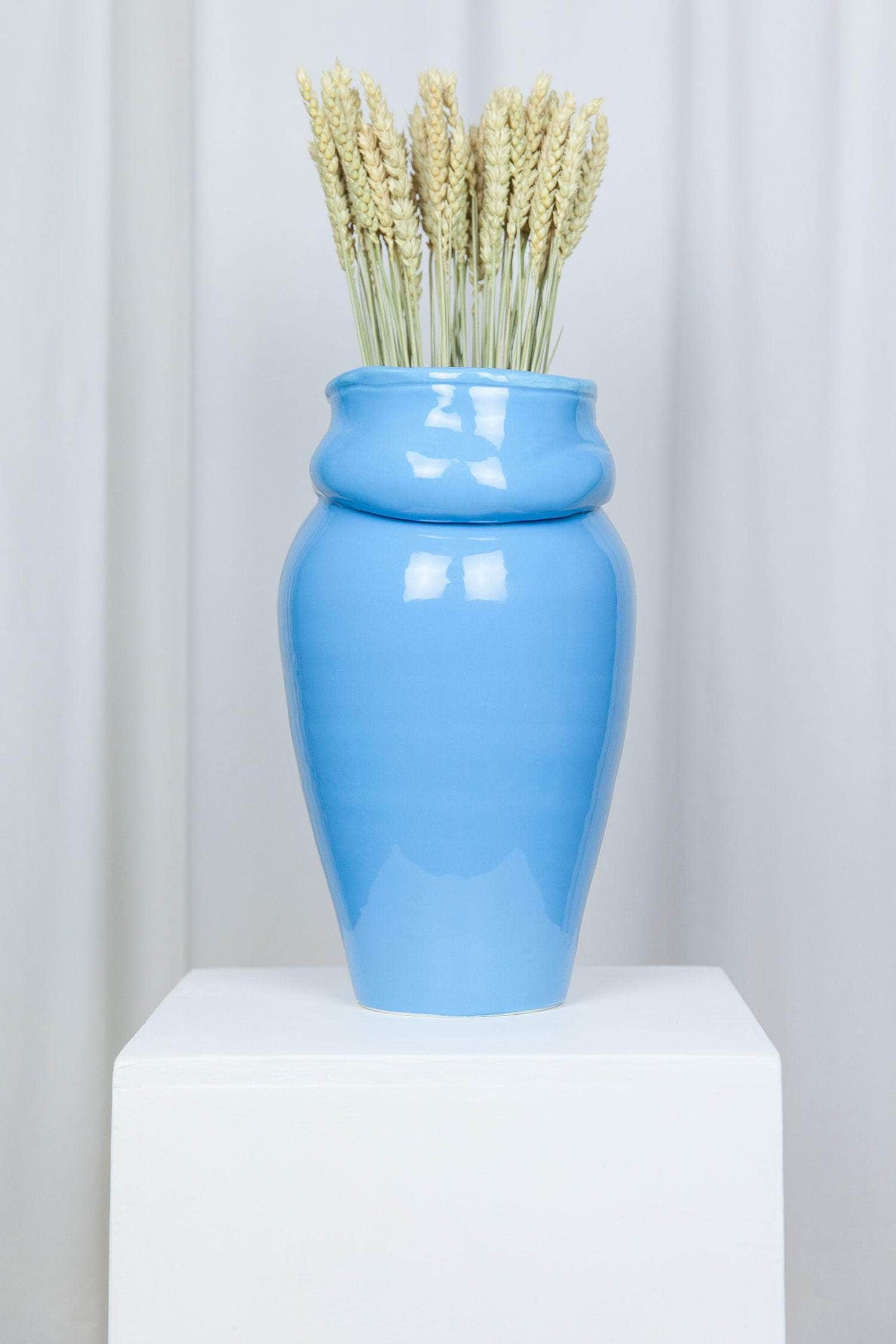 Hoodie Vase Blue