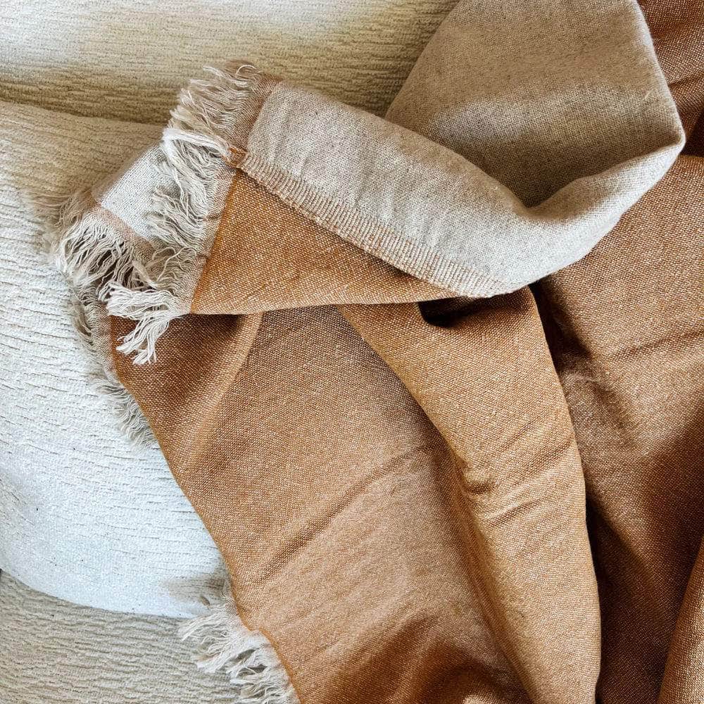 Perdas Lightweight Cotton and Linen Blanket