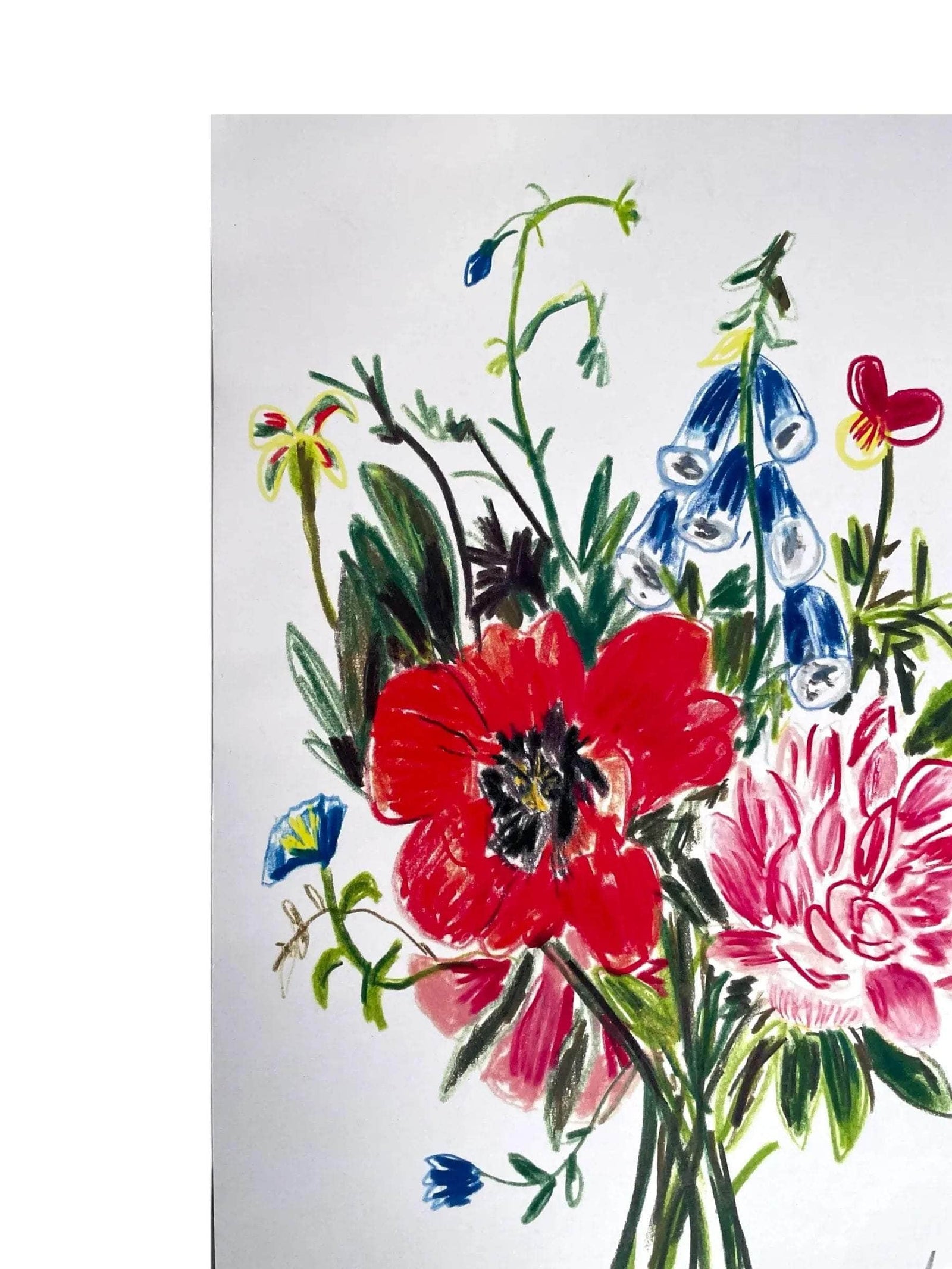 Floral Fusion Print - A3
