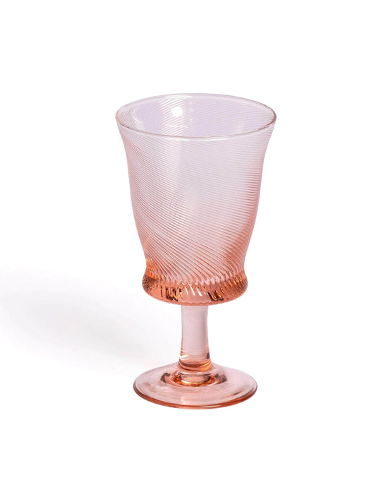 Spiral wine glasses (Set of 4)