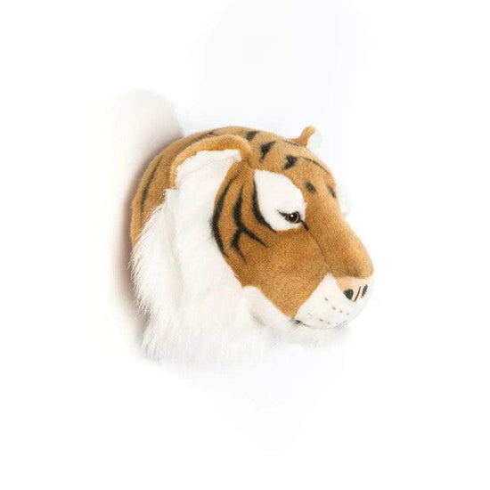 Felix the Tiger Wall Mounted Plush Head