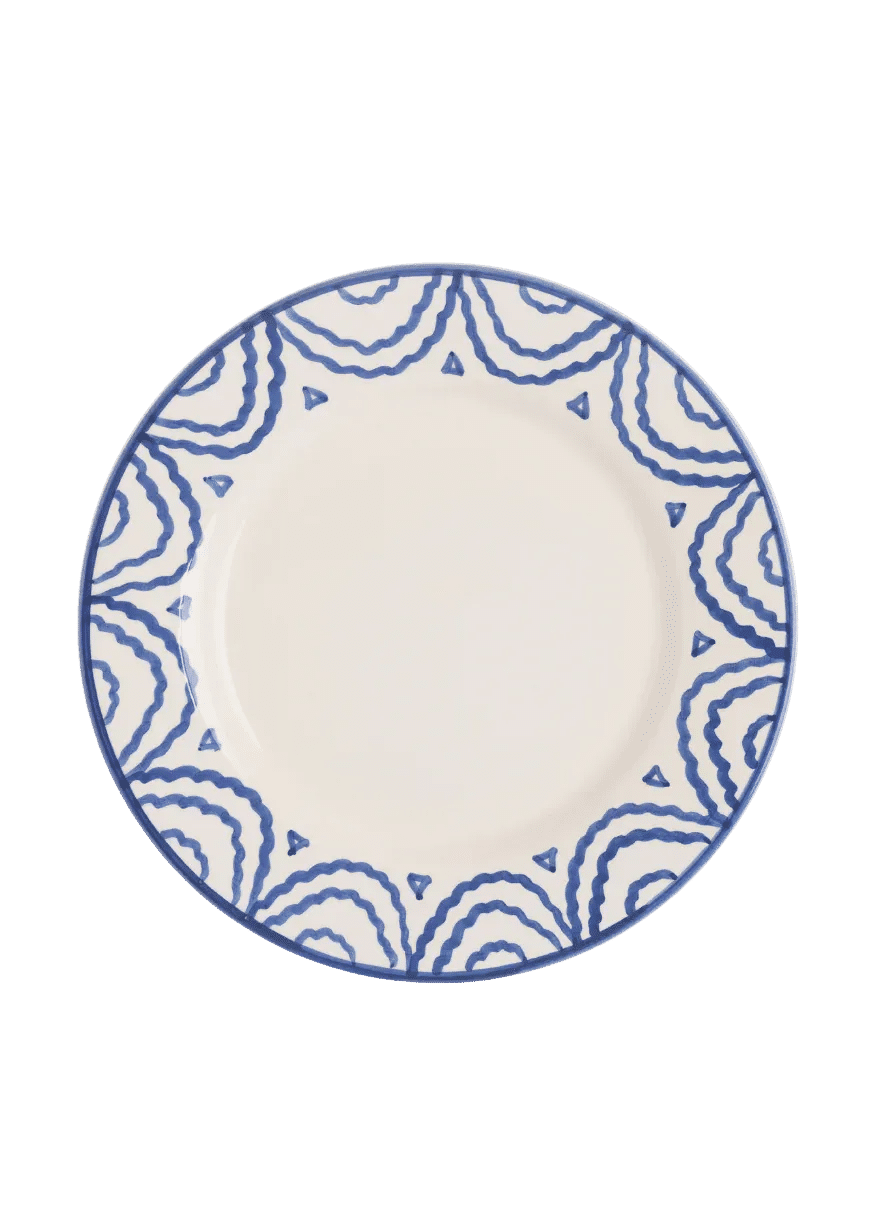 Blue Tabla Dinner Plate