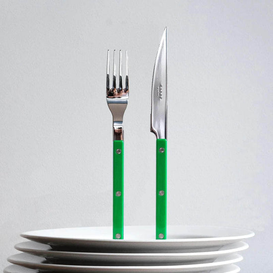 Bistrot 4Pc Cutlery Set | Garden Green