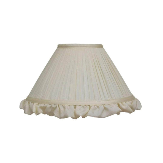 Silk Ivory Coolie Lampshade