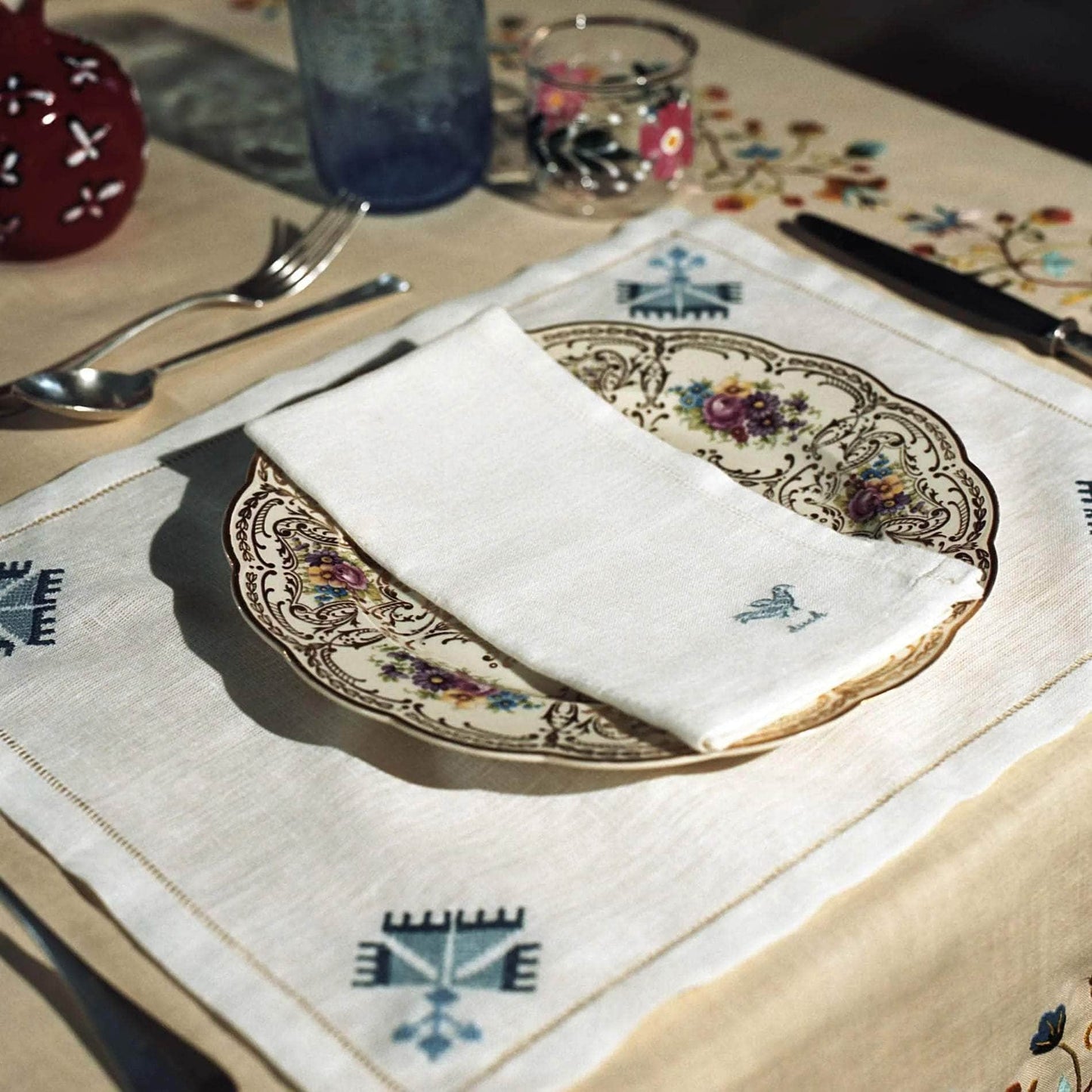 Ottoman Carnation Placemat