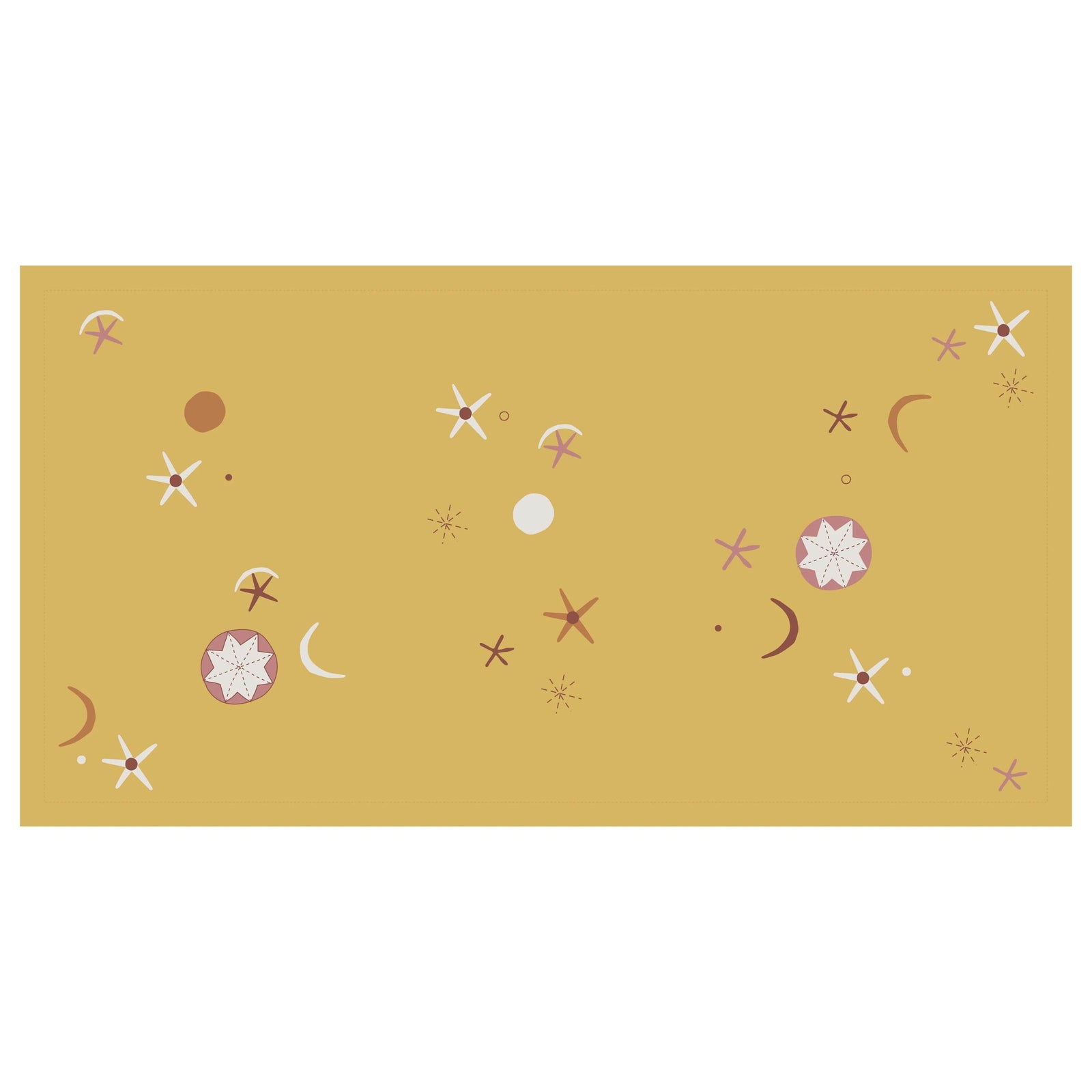 Cosmic Tablecloth Appliqué