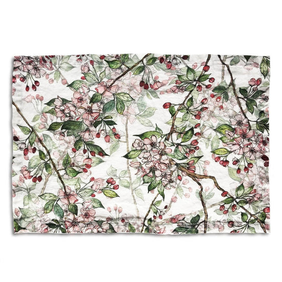 Cherry Blossom Linen Placemat