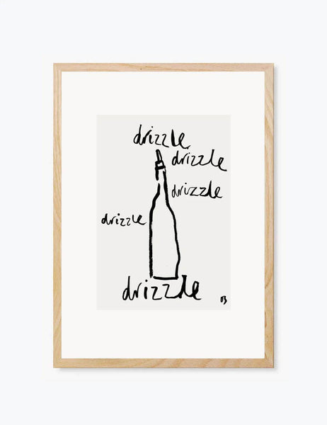 Drizzle Drizzle Art Print