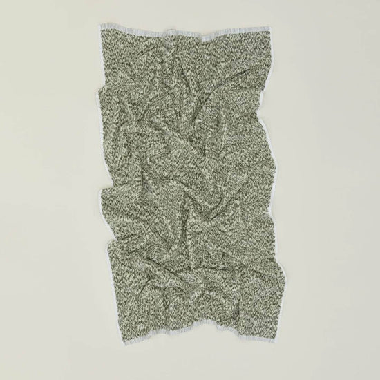 Space Dye Terry Towel - Olive