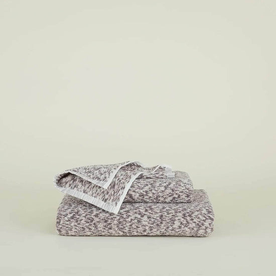 Space Dye Terry Towels - Grey