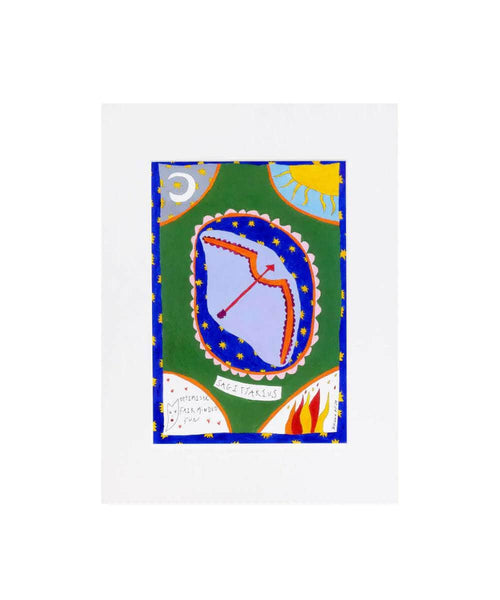 Sagittarius Horoscope Art Print