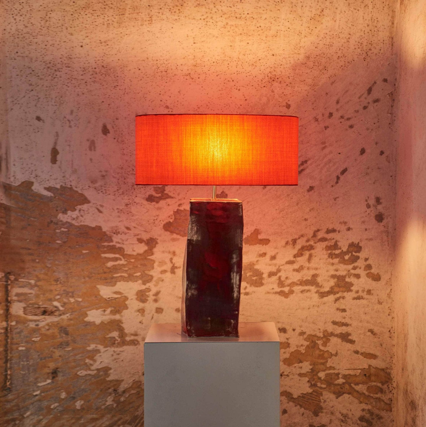 Rectangular Ceramic Lamp