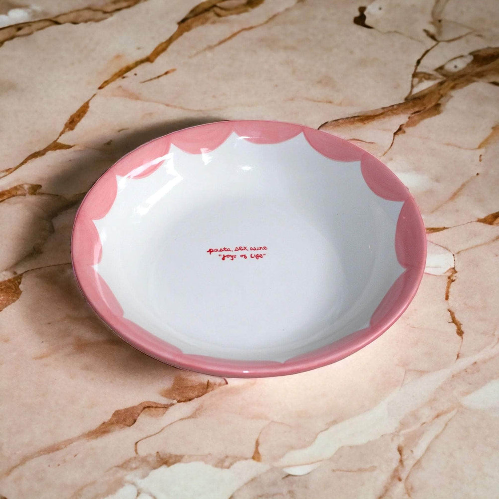 Hand-Painted Family Style Pasta Bowl