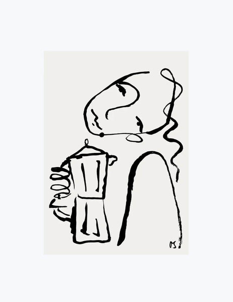 Coffee Art Print
