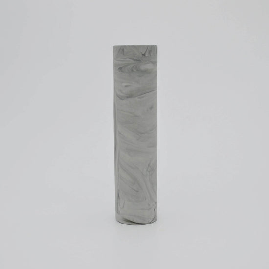 Stem Vase Marble Grey