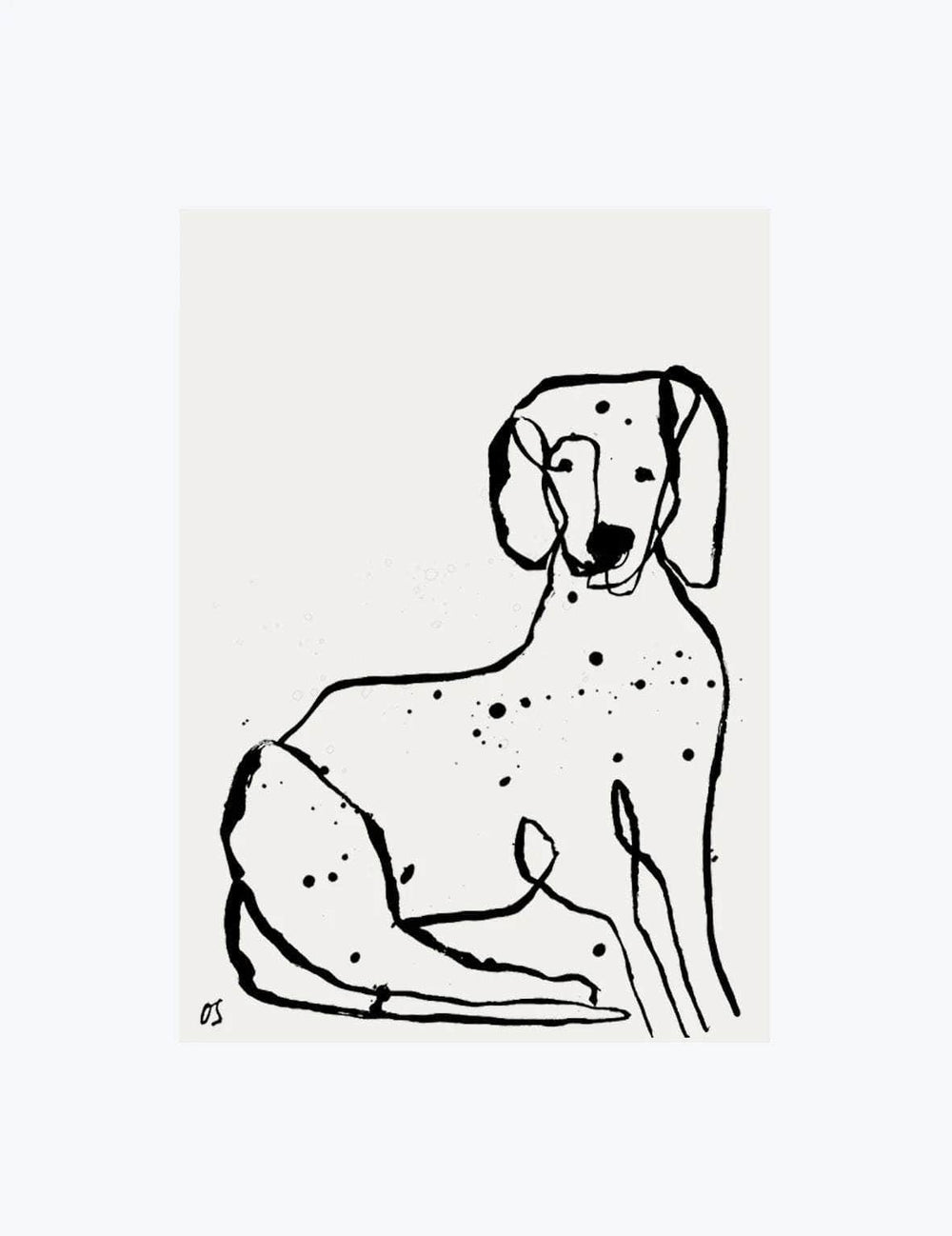 The Dalmatian | Wall Art Print