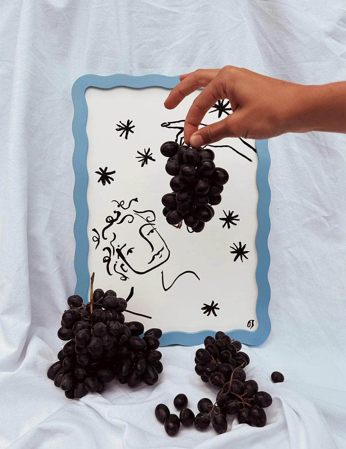 More Grapes Art Print