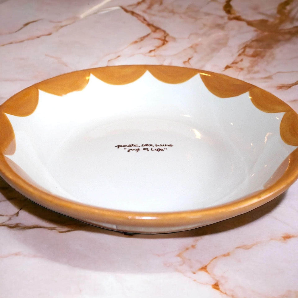 Hand-Painted Family Style Pasta Bowl