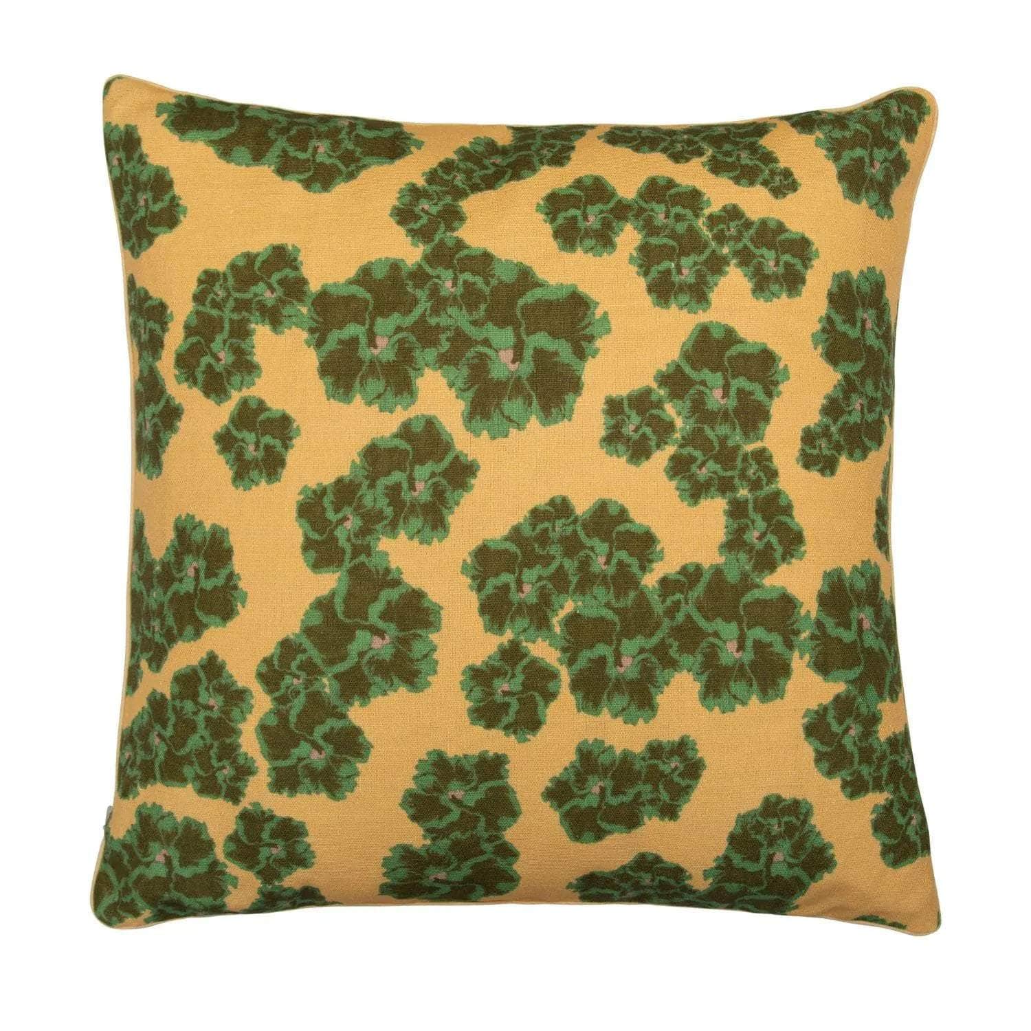 Ronko Hibiscus | Lemon Large Cushion
