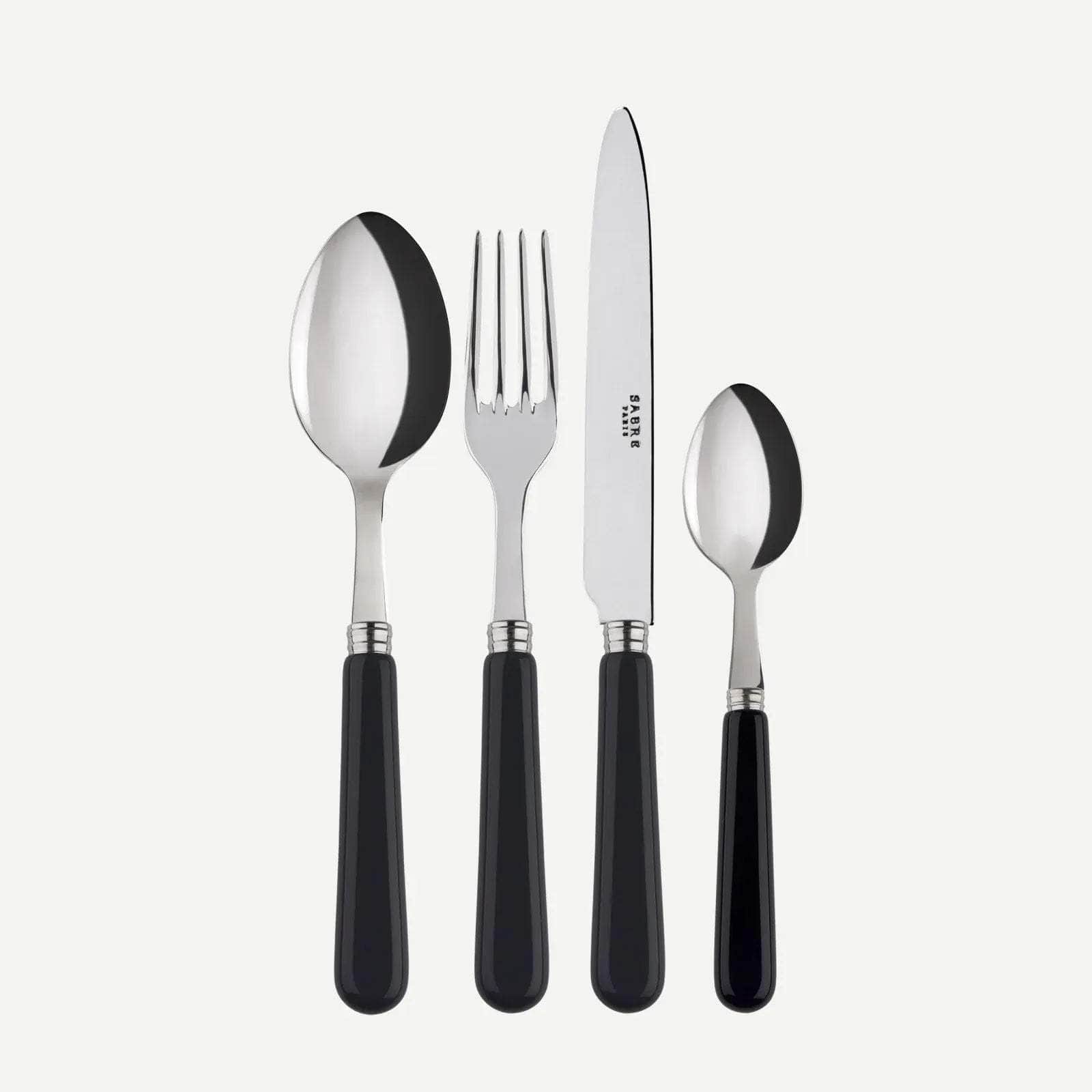 Pop unis 24Pc Cutlery Set | Black