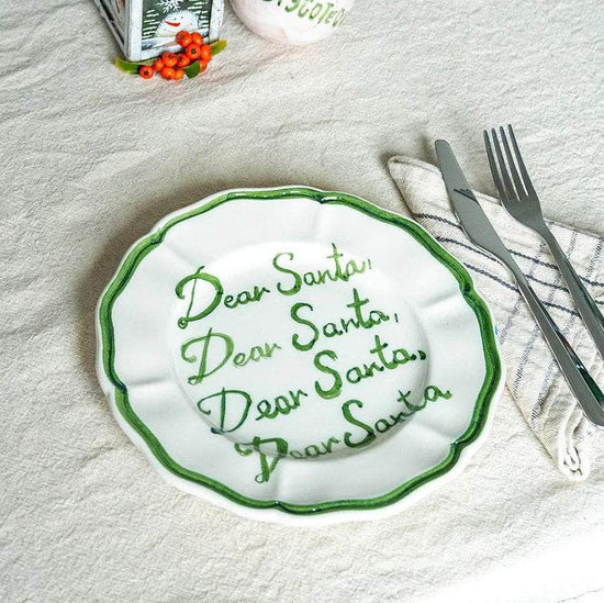 Dear Santa Small Plate