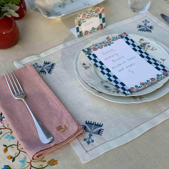 Ottoman Carnation Placemat