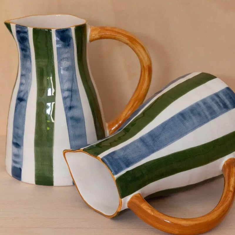 Lapa Hand Painted Ceramic Jug - 2L